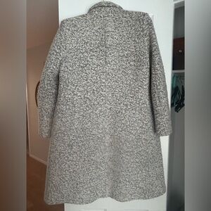 Stylish Gray Wool Coat